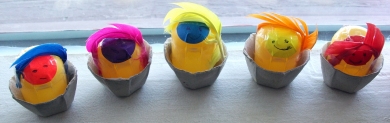Easter egg people